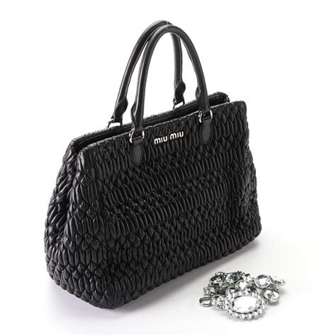 miu miu lady crystal bag|Miu Crystal Cloqué Nappa leather bag.